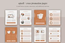 Wellness Coach Resource Canva Bundle
