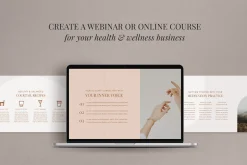 Wellness Coach Resource Canva Bundle