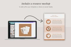 Wellness Coach Resource Canva Bundle
