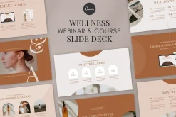 Wellness Coach Resource Canva Bundle