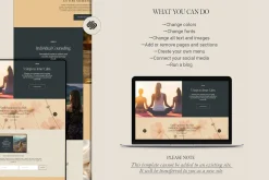 Wellness Coach Website Template