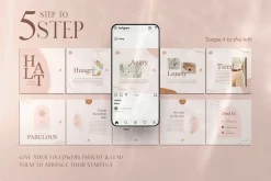 Wellness Instagram Creator CANVA PS