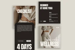 Wellness Instagram Templates Canva