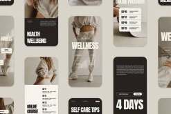 Wellness Instagram Templates Canva