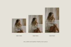 Wellness Instagram Templates Canva