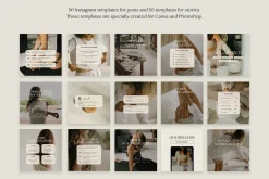 1300 Wellness Instagram Templates