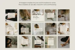 1300 Wellness Instagram Templates
