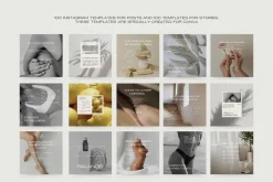 1300 Wellness Instagram Templates