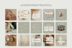 1300 Wellness Instagram Templates