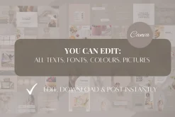 250 Wellness Instagram Template