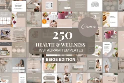250 Wellness Instagram Template