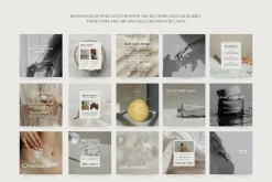 Wellness Minimal Instagram Templates
