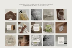 Wellness Minimal Instagram Templates
