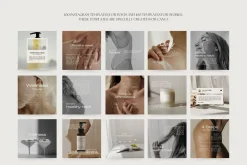 Wellness Minimal Instagram Templates
