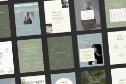 Wellness Social BUNDLE kit|Instagram