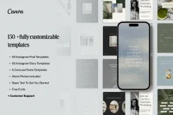 Wellness Social BUNDLE kit|Instagram