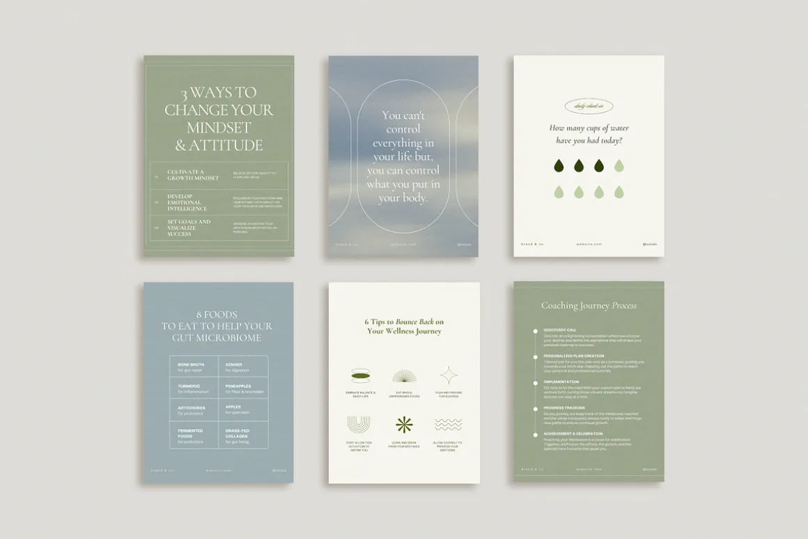 Wellness Social BUNDLE kit|Instagram