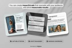 Wellness Static Ad Templates Canva
