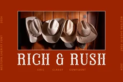 Western Sheriff - Cowboy Font