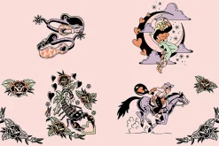 Western Lovers • Illustration suite