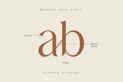 Westiga - Modern Luxury Serif Font