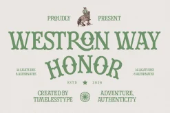 Westron Way Honor Western Vintage