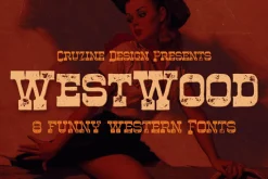 Westwood - Funny Western Font