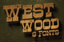 Westwood - Funny Western Font