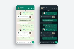 WhatsApp Template PSD Mockup