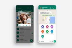 WhatsApp Template PSD Mockup