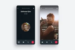 WhatsApp Template PSD Mockup