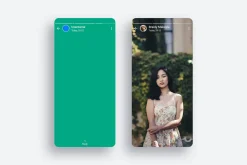 WhatsApp Template PSD Mockup