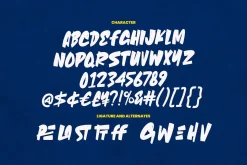 Whereva Bold Brush Handwritten Font