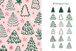 Whimscal Christmas Set for Procreate