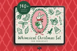 Whimscal Christmas Set for Procreate