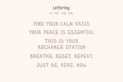 Whimsical self care set. Me time