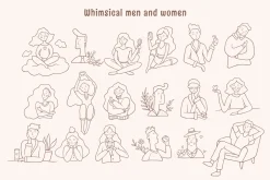 Whimsical self care set. Me time
