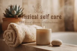 Whimsical self care set. Me time