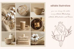 Whimsical self care set. Me time