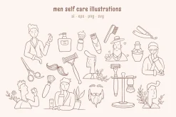 Whimsical self care set. Me time