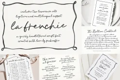11 Whimsical Handwritten Font Bundle