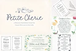11 Whimsical Handwritten Font Bundle