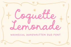 Whimsical Handwritten Font Bundle