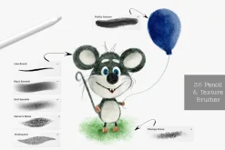 Whimsical Texture for Procreate