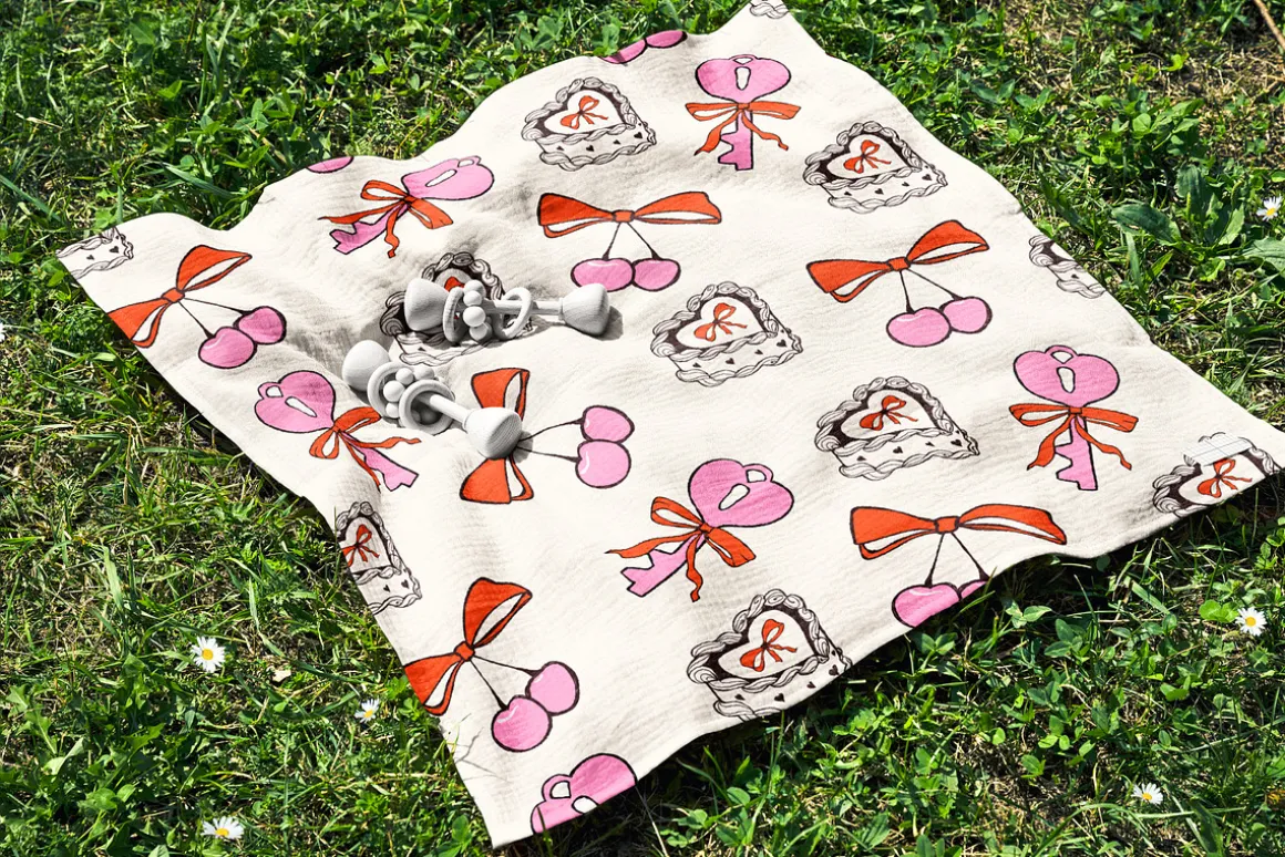 Whimsical Valentine Seamless Pattern