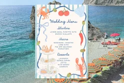 Whimsy Hand-drawn Watercolor Wedding