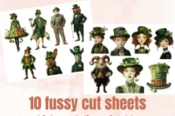 Whimsy St. Patrick's Day Collage Pap