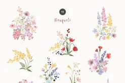Whimsy & Bright Meadow Flowers