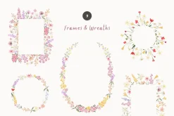 Whimsy & Bright Meadow Flowers