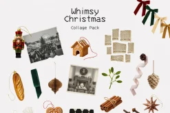 Whimsy Christmas Collage Pack